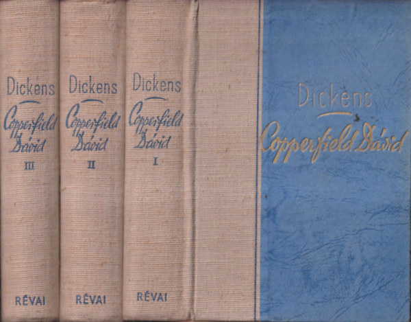 Charles Dickens - Copperfield Dvid I-III. (teljes m, hromktetes kiads)