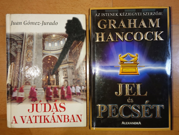 Juan Gmez-Jurado, Graham Hancock - 2 knyv a vallsi krimik szerelmeseinek: Jds a Vatiknban, Jel s pecst