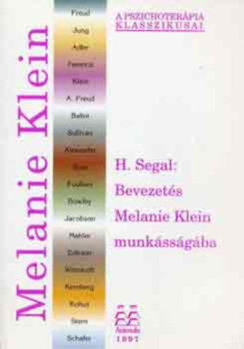 Segal, Hanna - Bevezets Melanie Klein munkssgba