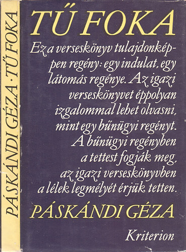 P�sk�ndi G�za - T� foka (Versek)