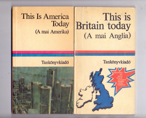Lengyel Gabriella (vál.), Szentirmay Lyane (vál.) - This Is America Today ( A mai Amerika )+This is Britain today (A mai Anglia) 2 mű