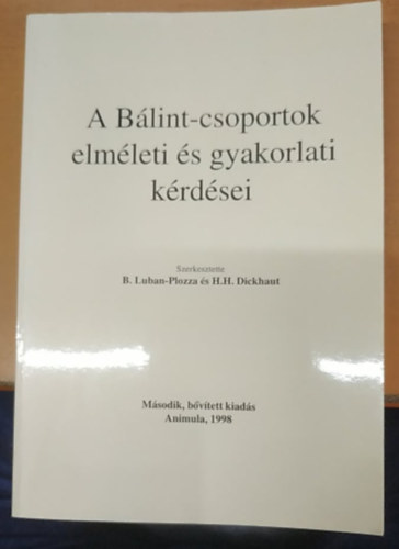 Luban-Plozza, B.-Dickhaut, H.H - A Blint-csoportok gyakorlati krdsei