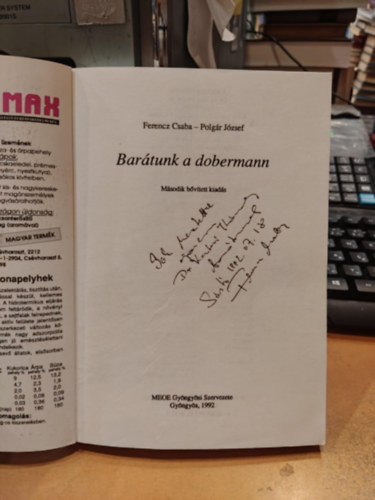 Ferencz Csaba, Polgr Jzsef - Bartunk a dobermann