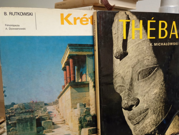 K. Michalowski, Bogdan Rutkowski - 2 mű - Théba, Kréta
