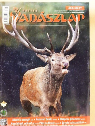 Cseke Sndor Somfalvi Ervin Fldvri Attila - Magyar Vadszlap 2013. szeptember