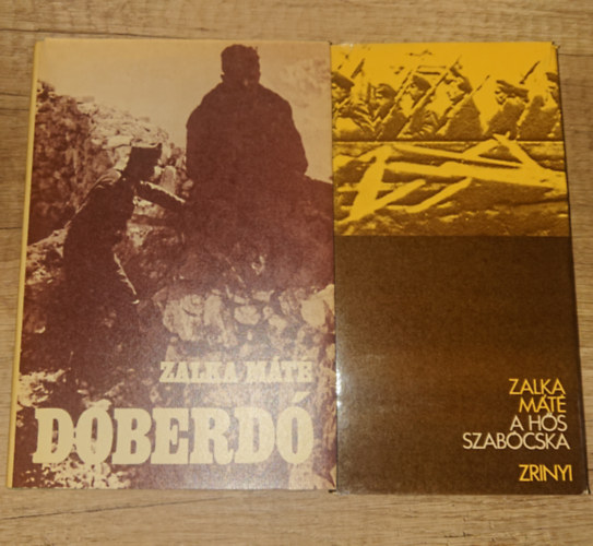 Zalka Máté - 2 könyv Zalka Mátétól: A hős szabbócska, Doberdó