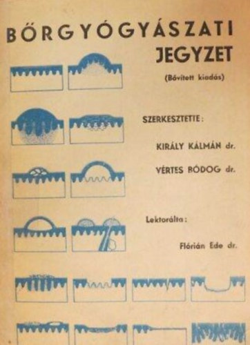 Dr. Király Kálmán, Dr. Vértes Bódog - Bőrgyógyászati jegyzet