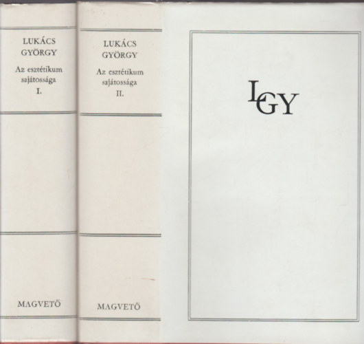 Lukács György - Az esztétikum sajátossága I - II.