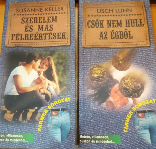 Susanne Keller, Usch Luhn - 2 db Farmer sorozat: Szerelem és más félreértések + Csók nem hull az égből