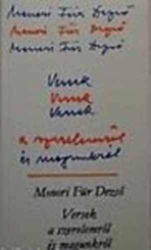 Monori Für Dezső - Versek a szerelemről és magunkról