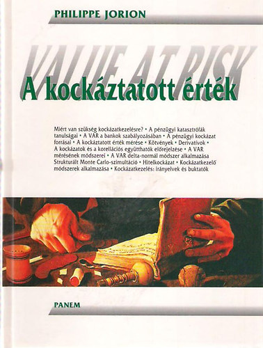 Philippe Jorion - A kockáztatott érték