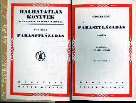Gobineau - Parasztlzads
