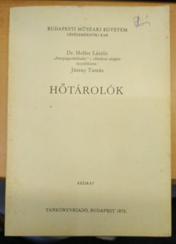 J�szay Tam�s (szerk.) - H�t�rol�k