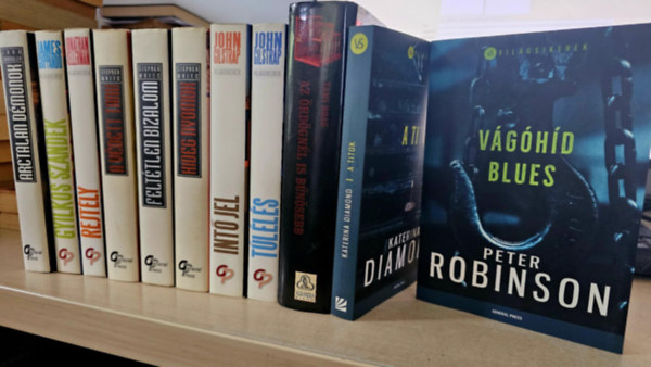 Vilgsikerek sorozat, James Grippando, Jonathan Kellerman, Stephen White, John Gilstrap, Tami Hoag, Katerina Diamond, Peter Robinson - 11db krimi, KNYVMENT AJNLAT: Arctalan dmonok, Gyilkos szndk, Rejtly, A vdett tan, Felttlen bizalom, Hideg nyomok, Int jel, Tlls, Az rdgnl is bnsebb, A titok, Vghd blues