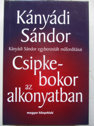 K�ny�di S�ndor - Csipkebokor az alkonyatban
