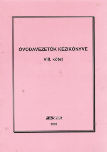�vodavezet�k k�zik�nyve VIII.