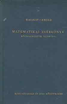 Bcskay-Krek - Matematikai zsebknyv kzgazdszok rszre