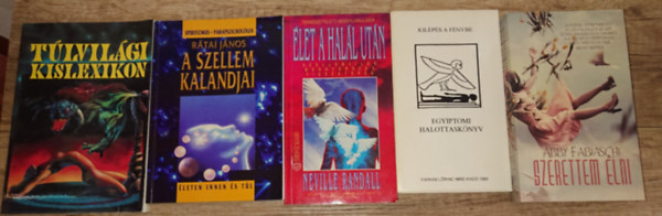 Neville Randall, Rtai Jnos - 4 knyv s hall utni letrl + 1 ajndkregny unyanebben a tmban: Egyiptomi halottasknyv, Tlvilgi kislexikon, let a hall utn, A szellem kalandjai leten innnen s tl + Szerettem lni