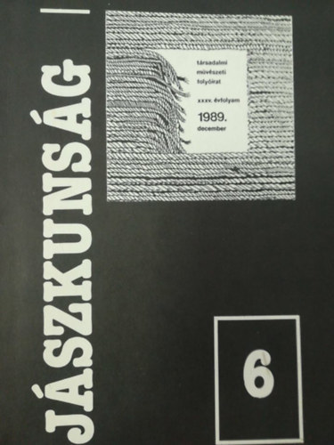 Jszkunsg 6 - XXXV. vfolyam 1989. december