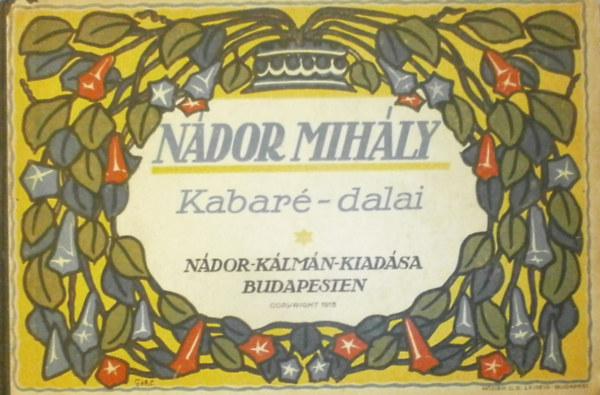 Nádor Mihály - Nádor Mihály Kabaré-dalai