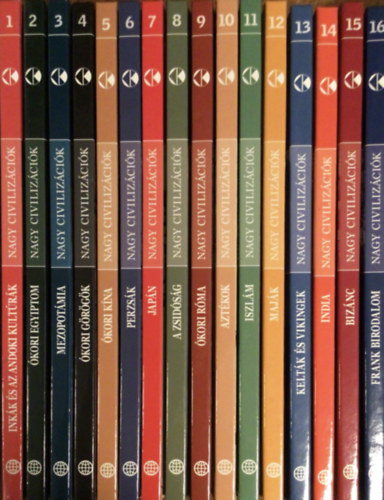 Nagy civiliz�ci�k sorozat 1-16. - Leny�g�z� �si kult�r�k nyom�ban