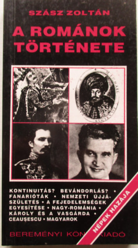 Szász Zoltán - A románok története