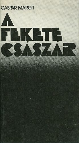 G�SP�R MARGIT - A fekete cs�sz�r