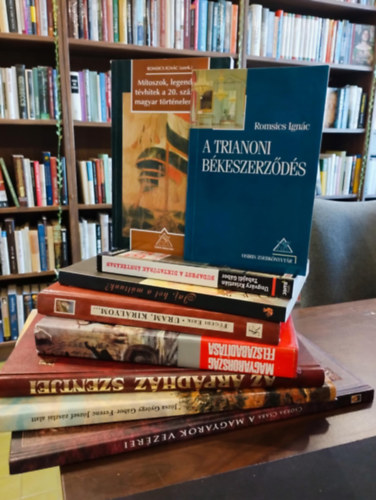 Csorba Csaba, Jzsa Gyrgy Gbor, Tarczai Gyrgy, Gazsi-Kis-Nagy-Malahov-lvedi-Szva-Tth-Vradi, Fgedi Erik, Szraz Mikls Gyrgy (szerk.), Tabajdi Gbor - Ungvry Krisztin, Romsi - Magyar trtnelem knyvcsomag 9 darabos KNYVMENT AJNLAT: A magyarok vezrei, Ferenc Jzsef zszlai alatt 1848-1914, Az rpdhz Szentjei, Magyarorszg felszabadtsa - Tanulmnyok haznk felszabadtsnak trtnetbl, Uram