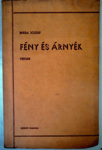 Berda j�zsef - F�ny �s �rny�k