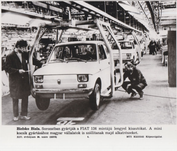 MTI eredeti fotó: Biesko Biala - autógyár (27x24 cm)