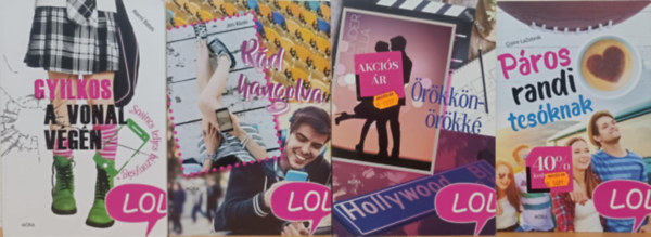 Marni Bates, Jen Klein, Kelly Oram, Claire LaZebnik - LOL k�nyvcsomag