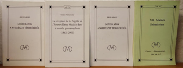 Madách Imre, Árpás Károly, Katalin Podmaniczky - Madách könyvtár könyvcsomag