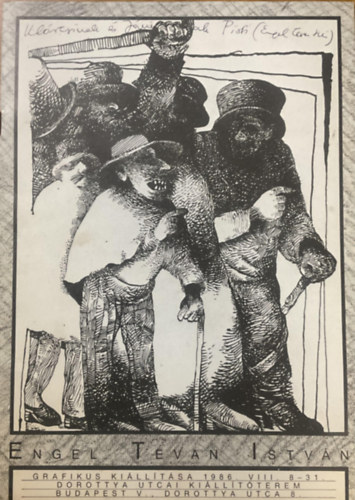 D. Udvary Ildikó (szerk.) - Engel Tevan István grafikus kiállítása 1986. VIII. 8-31.