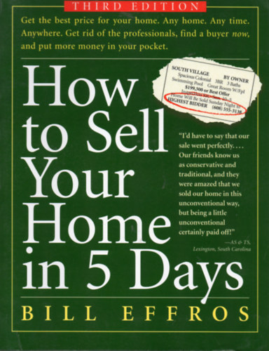 Bill Effros - How to Sell Your Home in 5 Days