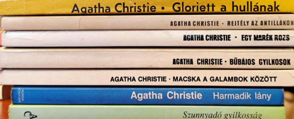 Agatha Christie - Agatha Christie könyvcsomag (7 kötet)