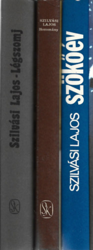 Szilvsi Lajos - 3 db knyv, Szkv, Hozomny, Lgszomj