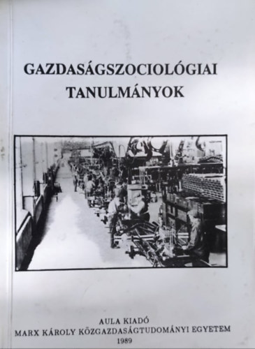 Czak-Gyenei-lengyel - Gazdasgszociolgiai tanulmnyok