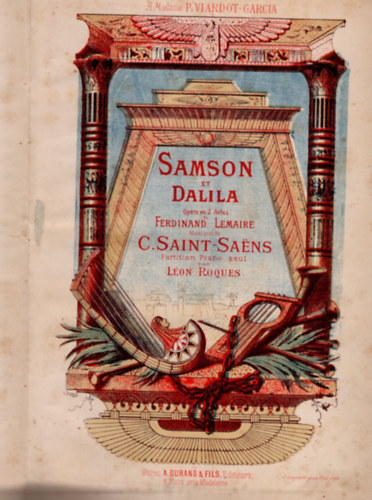 Ferdinand Lemaire, C. Saint-Saens - Samson et Dalila
