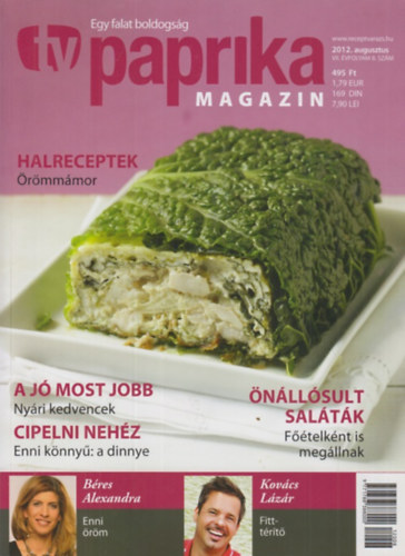Zsigmond Gbor (fszerk.) - TV Paprika magazin - 2012. augusztus
