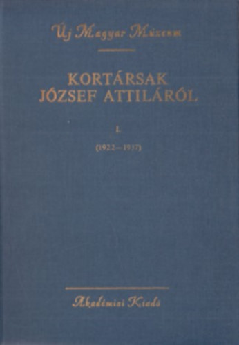 Szabolcsi Mikl�s - Kort�rsak J�zsef Attil�r�l I. (1922-1937)
