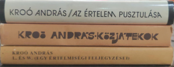 Kroó András - Kroó András könyvcsomag