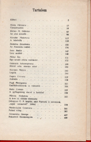 Mircea Iorgulescu - Szigetraj