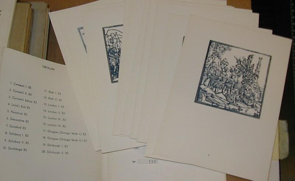 Knig Rbert - Cornwalltl Edinburghig 1987 - grafikai epigrammk