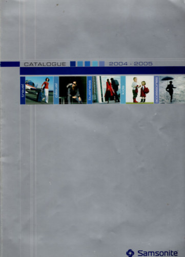 Samsonite -Brndkatalgus 2004-2005 angol nyelv