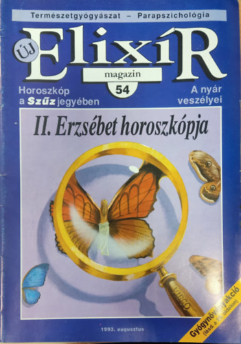 Dr. Nagy Rbert (szerk.) - j Elixr magazin 1993. augusztus 54. szm