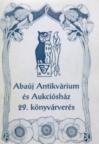 Aba�j Antikv�rium �s Aukci�sh�z 29. k�nyv�rver�s