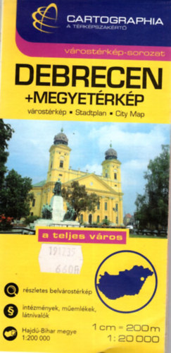 Debrecen vrostrkp + megyetrkp 1:20 000