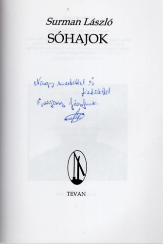Surman L�szl� - S�hajok (dedik�lt)