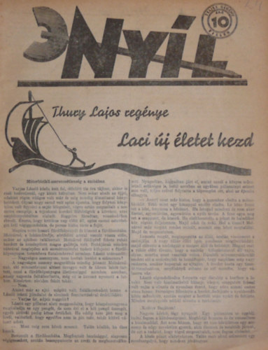 Dr. Sznt Andor (szerk.) - Nyl I. vfolyam 24. szm