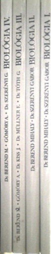 Berend Mih�ly-Szer�nyi G�bor, Dr. Berend Mih�ly - Dr.Szer�nyi G�bor - Biol�gia I-IV.